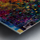 Digital Mosaic Metal print