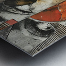 Fragmented Perception Metal print