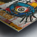 Urban Chaos Metal print