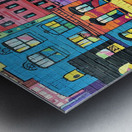 Urban Kaleidoscope Metal print