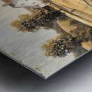 Golden Fields Metal print