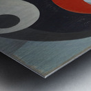 Abstract Circles Dance 7892B 45 Metal print