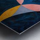 Abstract Interplay 7H29PZ 48 Metal print