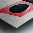 Abstract Structure 9H2N3Z 52 Metal print