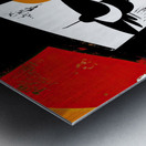 Abstract Visage 7H3N2P 55 Metal print