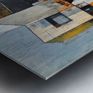 Architectural Study Orange 9P3N7J 55 Metal print