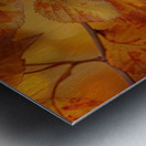 Autumn Leaves Glowing Y59H7N 45 Metal print