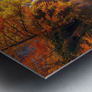 Autumn Waterfall Glow 92HJ5P 66 Metal print
