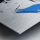 Azure Abyss Dance H3N2P9 58 Metal print