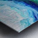 Azure Currents Flow 29H8N 53 Metal print