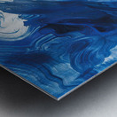 Azure Depths Flowing JH293N 52 Metal print