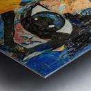 Azure Gaze Collage Y9H2N3 60 Metal print