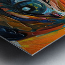 Azure Gaze Impasto Y59H7N 63 Metal print