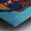 Azure Gaze Summer 9H3N2Z 57 Metal print