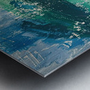 Azure Symphony Waves H29PN 48 Metal print