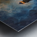 Beacon of Hope Amidst Storm Z92H5N 55 Metal print