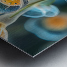 Bioluminescent Flora 2Y9H7N 62 Metal print