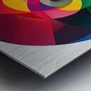 Chromatic Convergence H2N9P2 60 Metal print