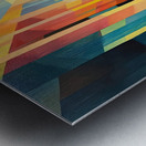 Chromatic Corridor NV93HJ 61 Metal print