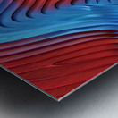 Chromatic Currents 29HBCJ 60 Metal print