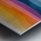 Chromatic Horizons H3C9N2 47 Metal print