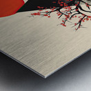 Celestial Bloom Triangle 7H3N2Z 55 Metal print