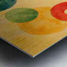 Celestial Circles Dance A729B5 45 Metal print