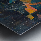 Celestial Grid 92HJ5N 55 Metal print