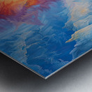 Chromatic Ice Scapes H2NJPZ 55 Metal print