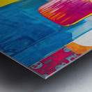 Chromatic Interior 2P9H3N 58 Metal print