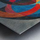 Chromatic Interlace 48H9N2 57 Metal print