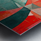 Chromatic Interplay 58H9N2 47 Metal print