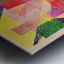 Chromatic Interplay 7H3N2Z 45 Metal print