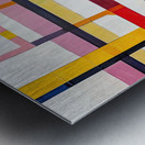 Chromatic Interplay 7H3N2P 45 Metal print