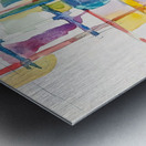 Chromatic Interplay 7H3N2P 47 Metal print