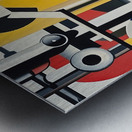 Chromatic Machinery Y59H2N 64 Metal print