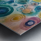 Chromatic Orbs Dance Y92H5N 45 Metal print