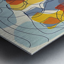 Chromatic Procession H2N9P4 55 Metal print