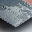 Coral Dusk Divide H92N3Z 48 Metal print