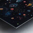 Cosmic Garden Night HZ92N3 55 Metal print