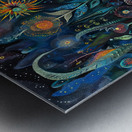 Cosmic Garden Bloom J9H2N3 60 Metal print