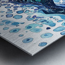 Cosmic River Flows H29PNV 55 Metal print