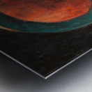 Crimson Halo N92H5B 55 Metal print