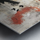 Crimson Horizon Flight 2H9P3Z 60 Metal print