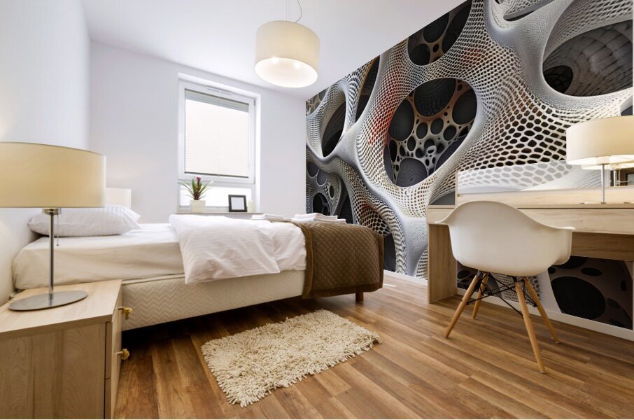 Cellular Metamorphosis Mural print