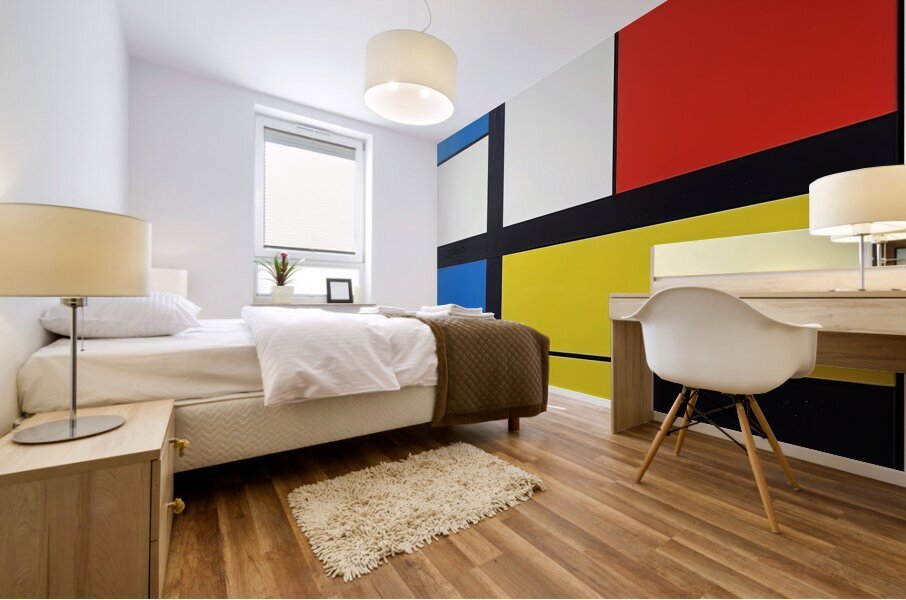 Primary Balance Mural print