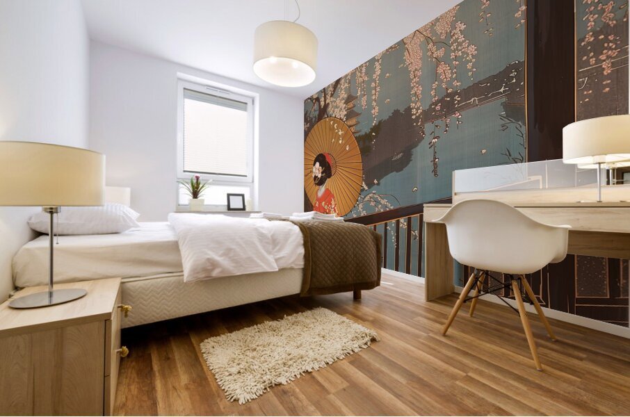 Serene Elegance Mural print
