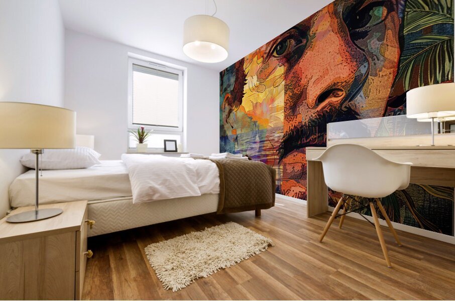 Fragmented Odyssey Mural print