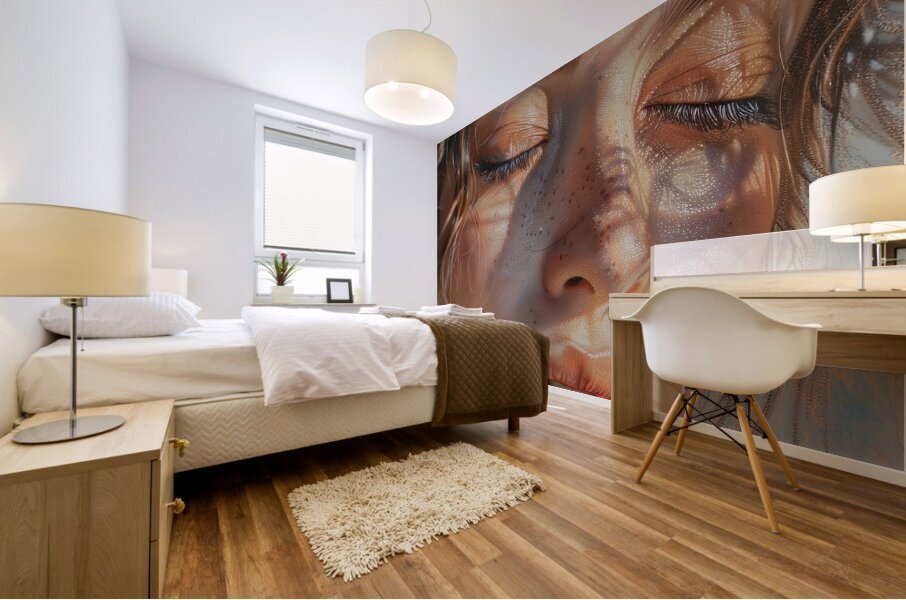Sunlit Serenity Mural print