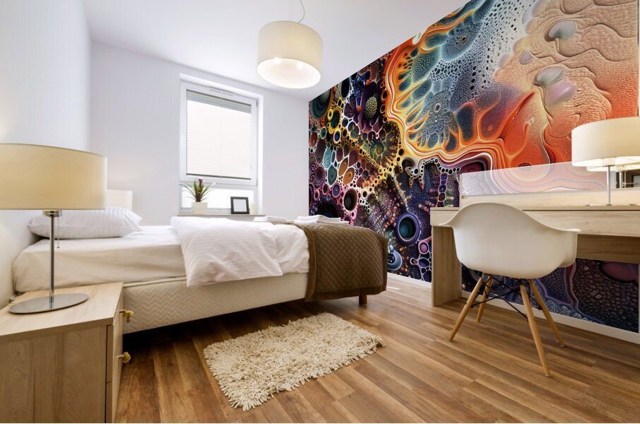 Microcosmic Dream Mural print